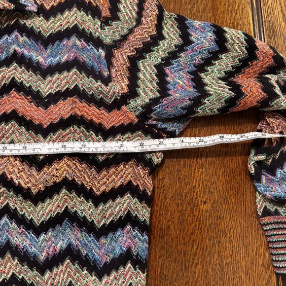 Vintage Baron von Stain unique collared knit sweater (size M) - Picture 12 of 15